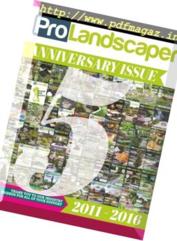 Pro Landscaper – Supplement, September 2016