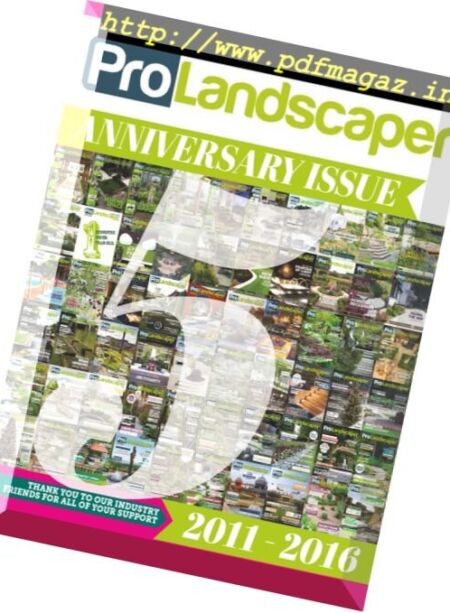 Pro Landscaper – Supplement, September 2016 Cover