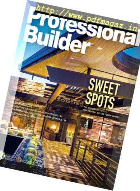 Professional Builder – September 2016 Cover