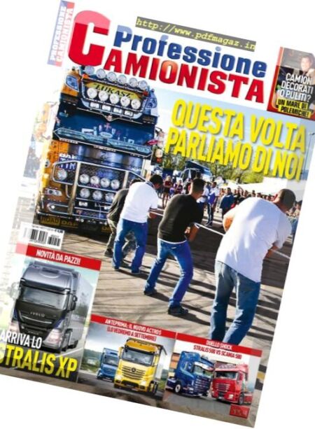 Professione Camionista – Agosto-Settembre 2016 Cover