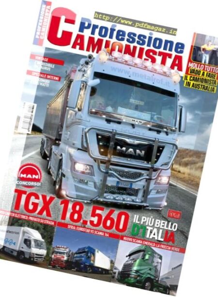 Professione Camionista – Maggio 2016 Cover