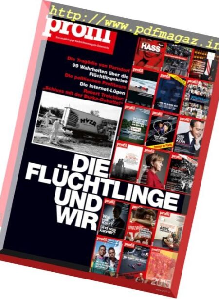 Profil – 22 August 2016 Cover