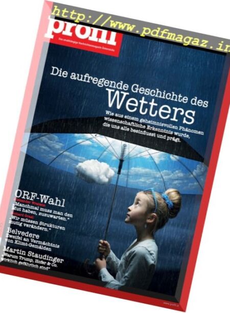 Profil – 8 August 2016 Cover