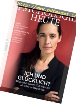 Psychologie Heute – September 2016
