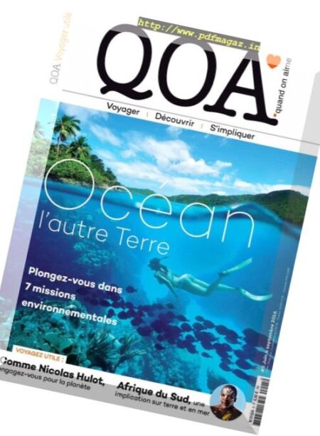 QOA Magazine – Juin-Septembre 2016 Cover