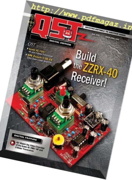 QST Magazine – July 2016 Cover