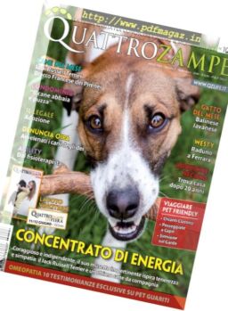 Quattro Zampe – Settembre 2016