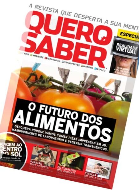 Quero Saber – Julho 2016 Cover