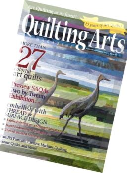 Quilting Arts Magazine – August – September 2016
