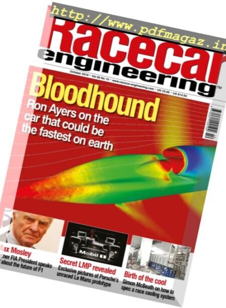 Racecar Engineering – October 2016 Cover