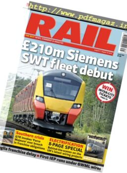 Rail – 3 August 2016