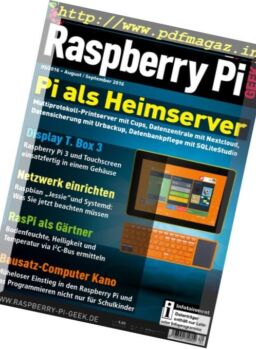 Raspberry Pi Geek – August-September 2016