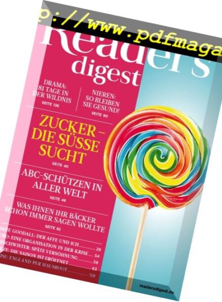 Reader’s Digest Germany – September 2016 Cover