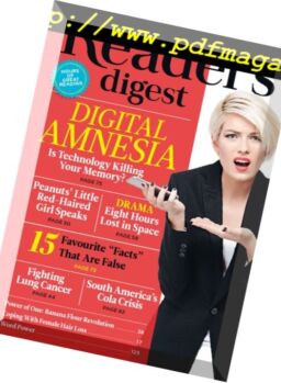 Reader’s Digest International – September 2016