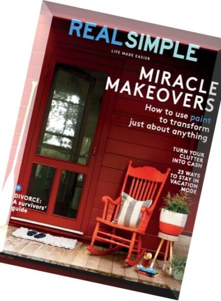 Real Simple – August 2016 Cover
