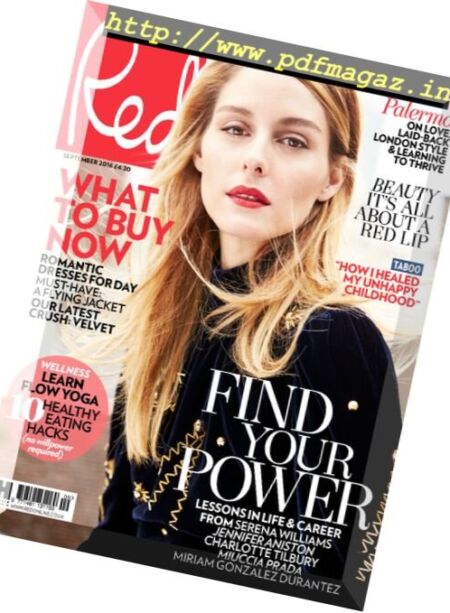 Red UK – September 2016 Cover