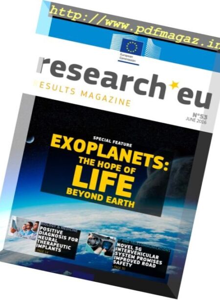 research-eu results Magazine – June 2016 Cover