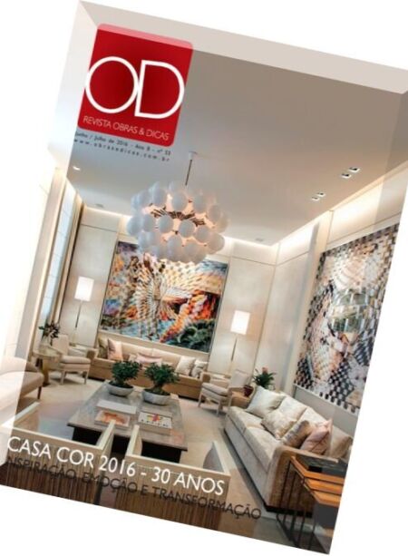 Revista Obras & Dicas – Junho-Julho 2016 Cover