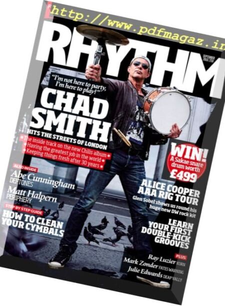 Rhythm – September 2016 Cover