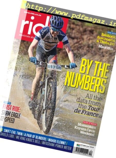 Ride South Africa – September 2016 Cover