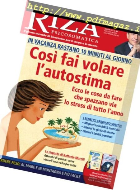 Riza Psicosomatica – Agosto 2016 Cover