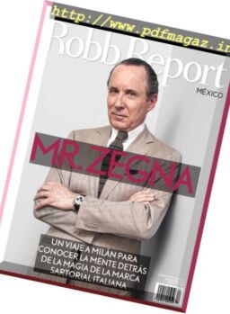 Robb Report Mexico – Septiembre 2016