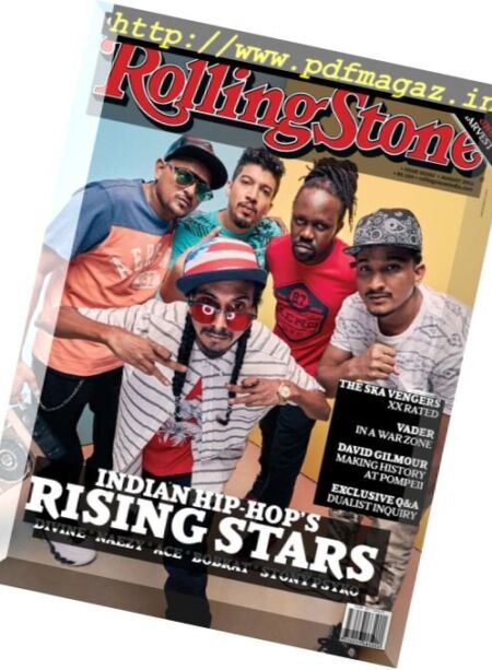 Rolling Stone India – August 2016 Cover