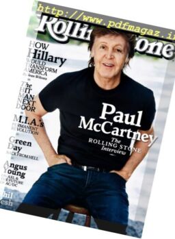 Rolling Stone USA – 25 August 2016