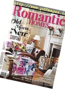 Romantic Homes – October 2016