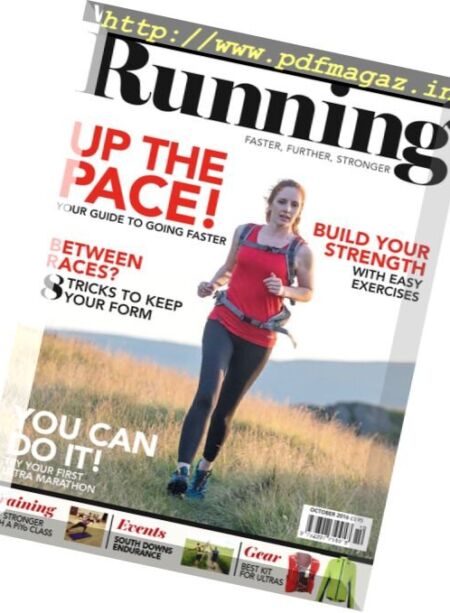 Running – October 2016 Cover