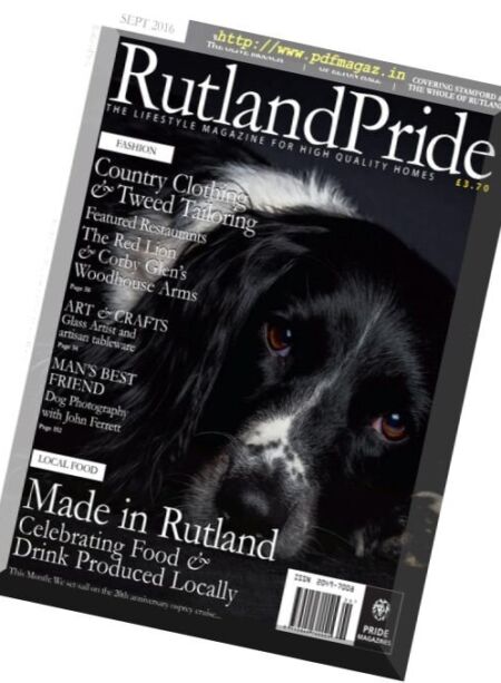 Rutland Pride – September 2016 Cover