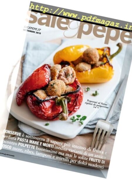 Sale & Pepe – Settembre 2016 Cover