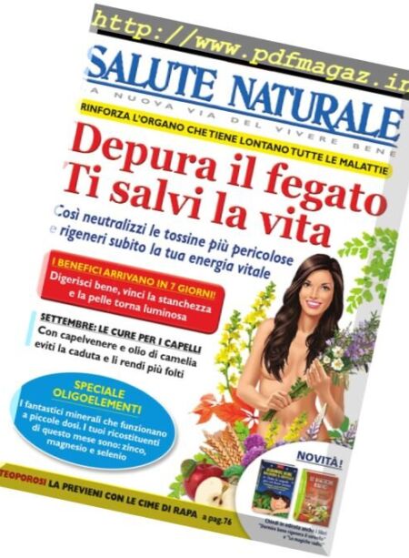 Salute Naturale – Settembre 2016 Cover