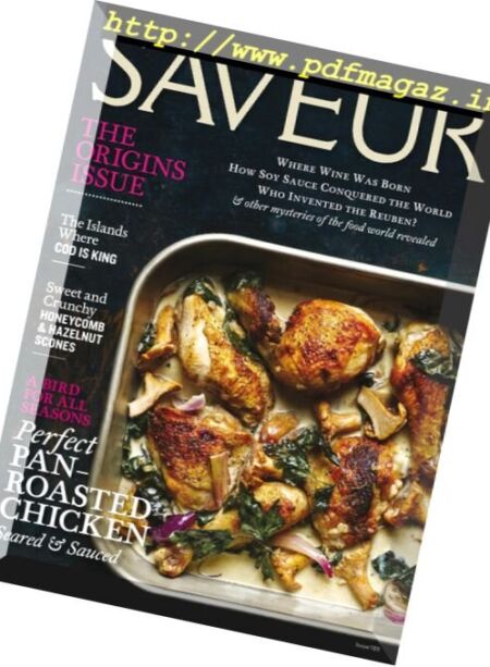 Saveur – October-November 2016 Cover