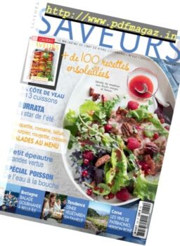 Saveurs – Juillet-Aout 2016
