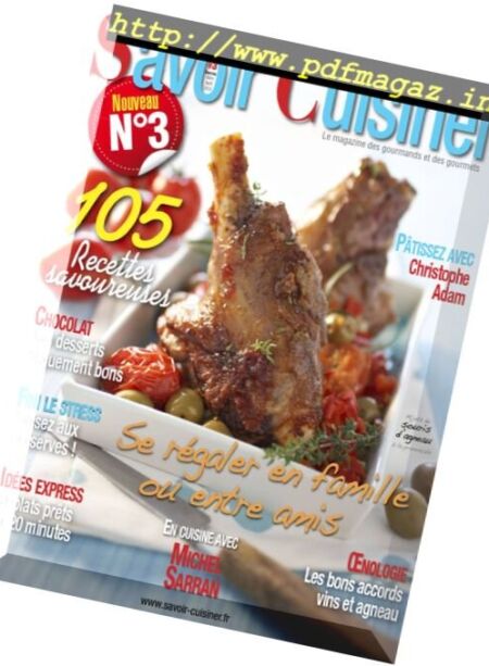 Savoir Cuisiner – Mars-Avril 2015 Cover