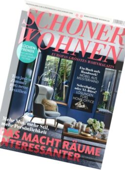 Schoner Wohnen – August 2016