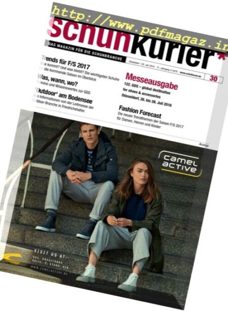 Schuhkurier – 20 Juli 2016 Cover