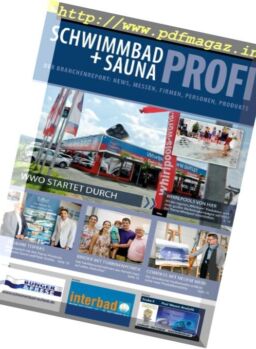 Schwimmbad + Sauna Profi – September-Oktober 2016