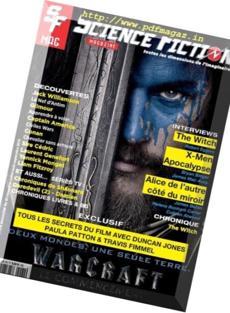 Science Fiction – Juillet-Septembre 2016 Cover