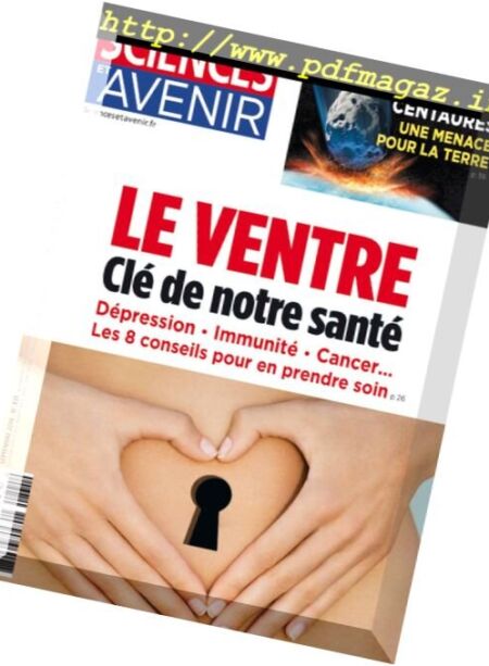 Sciences et Avenir – Septembre 2016 Cover