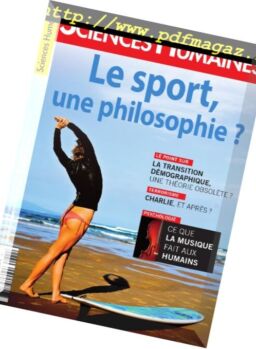 Sciences Humaines – Juillet 2015