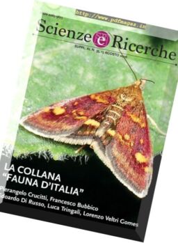 Scienze E Ricerche – Supplimento, 15 Agosto 2016