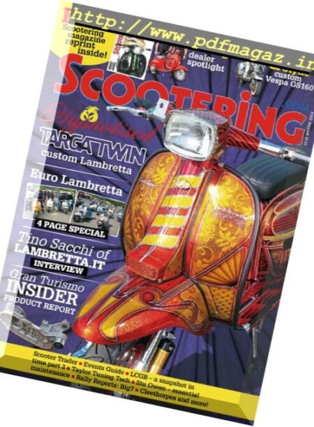 Scootering – August 2016 Cover