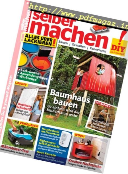 Selber Machen – September 2016 Cover