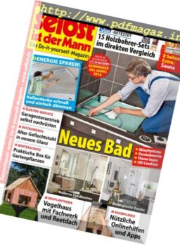 selbst ist der Mann – Oktober 2016