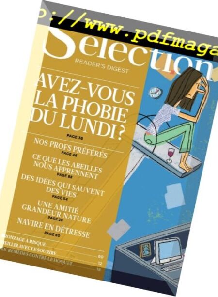 Selection Reader’s Digest Canada – Septembre 2016 Cover