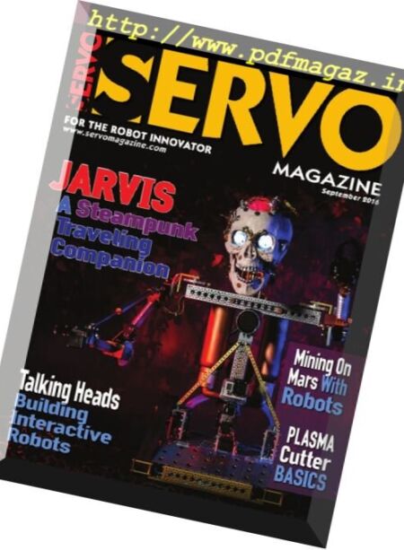 Servo Magazine – September 2016 Cover