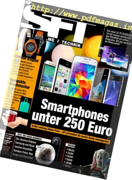 SFT – Spiele Filme Technik – August 2016 Cover