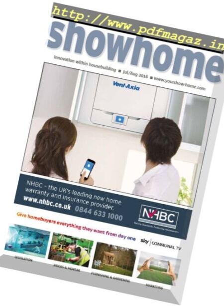 Showhome Magazine – July-August 2016 Cover